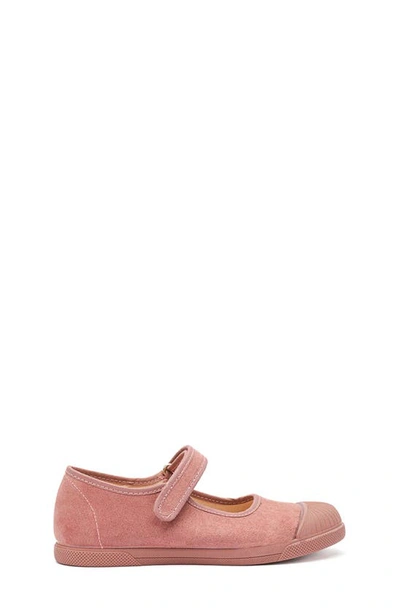 Shop Childrenchic Kids' Cap Toe Mary Jane Sneaker In Pink