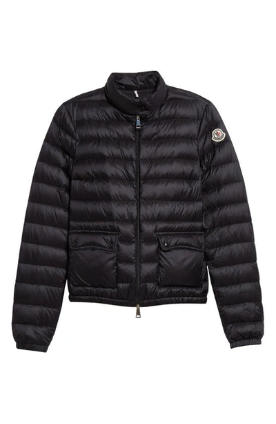 Moncler Lans Quilted Shell Down Jacket In Black
