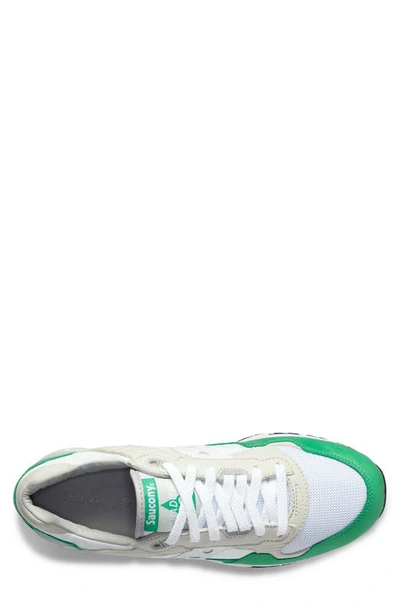Shop Saucony Shadow 5000 Sneaker In White/ Green