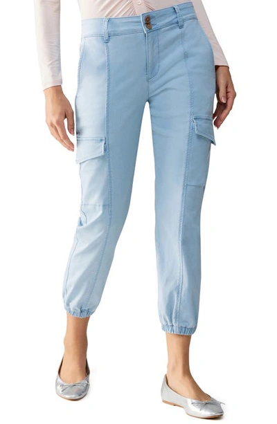 Shop Sanctuary Rebel Ankle Cargo Pants In Ultra Pale