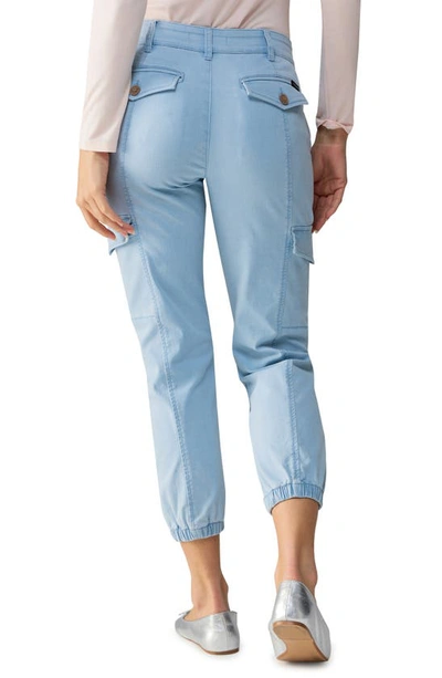 Sanctuary Rebel Ankle Cargo Pants In Ultra Pale
