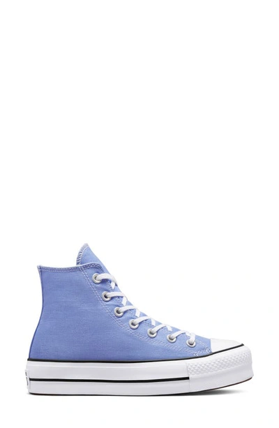 Shop Converse Chuck Taylor® All Star® Lift High Top Platform Sneaker In Royal Pulse/ Black/ White