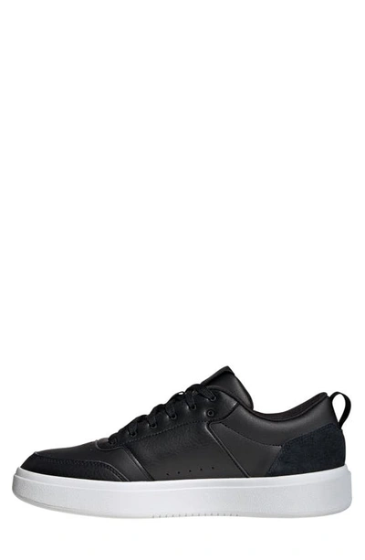 Shop Adidas Originals Adidas Park St. Tennis Sneaker In Black/ Black/ White