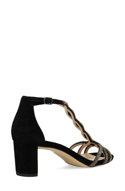 Shop Pelle Moda Vae T-strap Sandal In Black