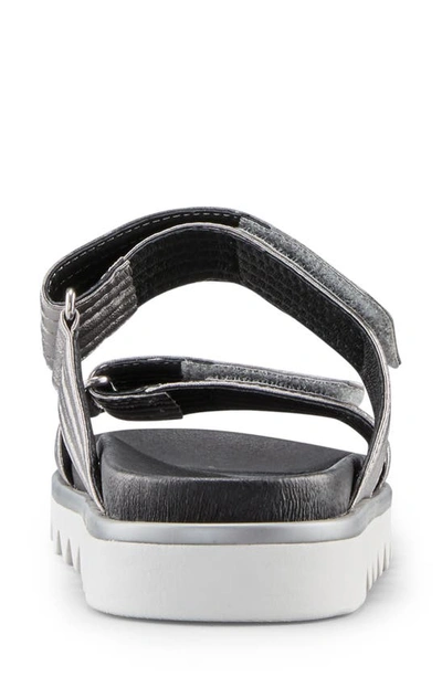 Shop Cougar Nina Slide Sandal In Metallic Silver