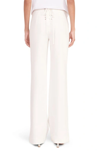 Shop Staud Carter Stud Detail Pants In White