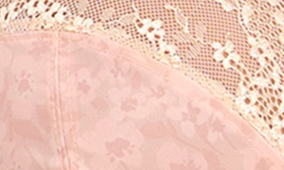 Elomi Lucie Full Figure Underwire Plunge Bra In Pale Blush