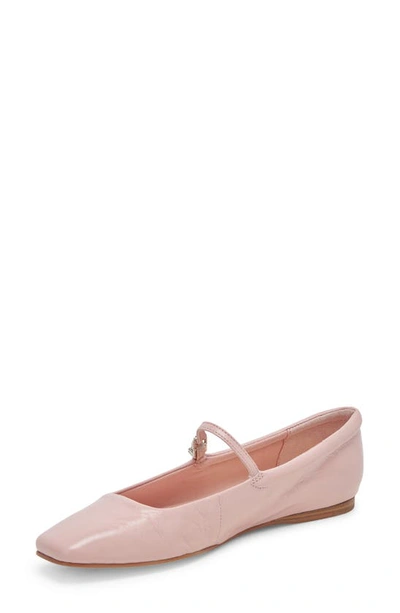 Shop Dolce Vita Reyes Mary Jane In Pink Crinkle Patent