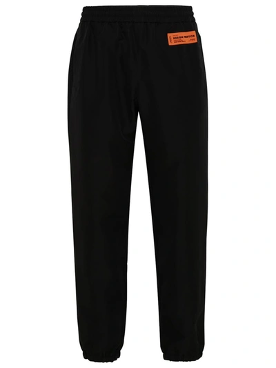 Shop Heron Preston Black Polyester Pants