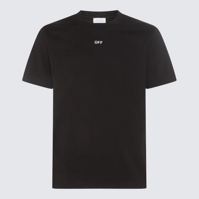 Shop Off-white T-shirts And Polos Black