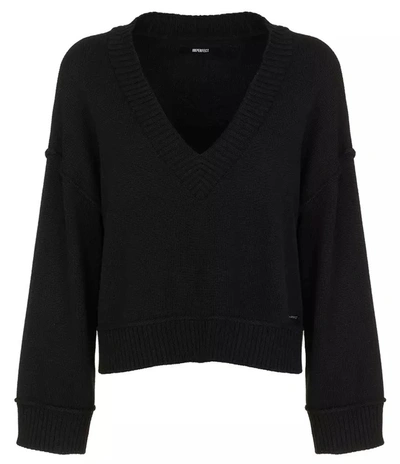 Shop Imperfect Black Polyester Sweater