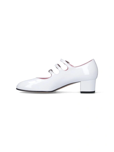 Carel Paris Kina Pumps - Ivory - Patent Leather In White