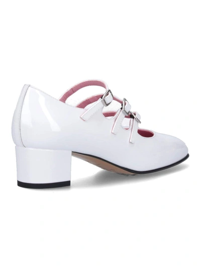 Carel Paris Kina Pumps - Ivory - Patent Leather In White