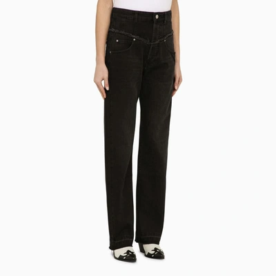 Shop Isabel Marant Denim Jeans In Black