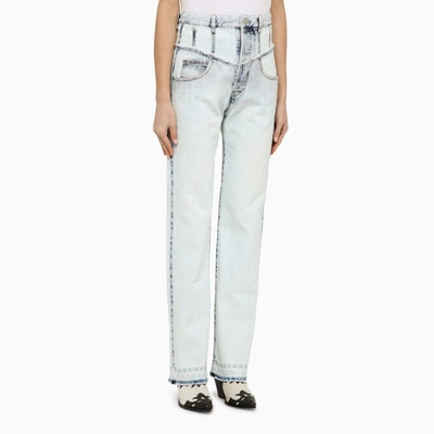 Shop Isabel Marant Light Denim Jeans In Blue