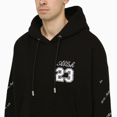 Shop Off-white ™ Skate Hoodie With Logo 23 In Black