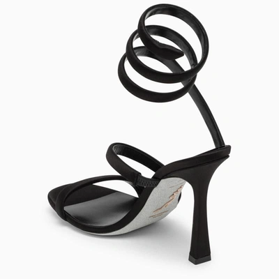 Shop René Caovilla Cleo 105 Sandal In Black