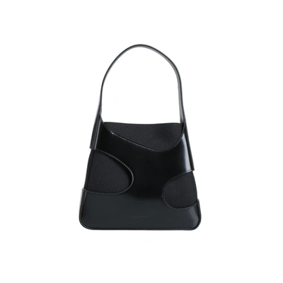 Shop Ferragamo Shoulder Hobo Bag In Black