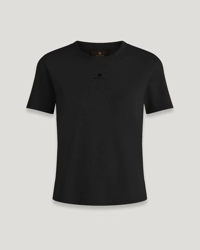 Shop Belstaff Anther Crewneck T-shirt In Black