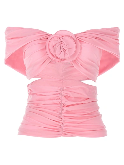 Shop Magda Butrym 10 Tops Pink