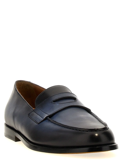Shop Doucal's 50 Years Anniversary Loafers Blue