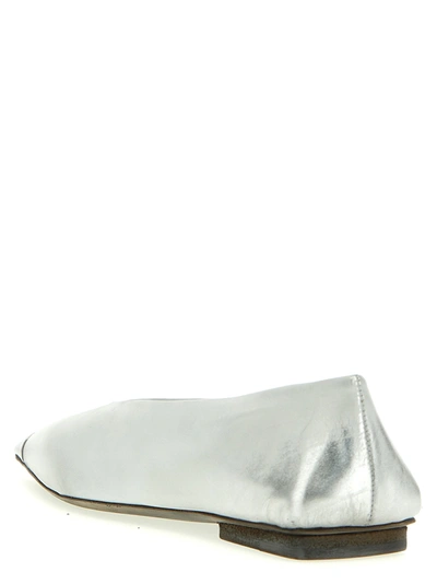 Shop Marsèll Ago Flat Shoes Silver