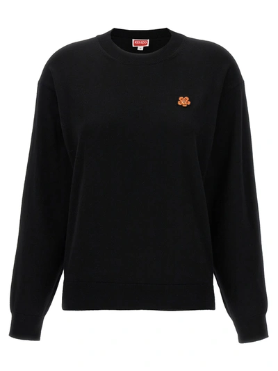 Shop Kenzo Boke Crest Sweater, Cardigans Black