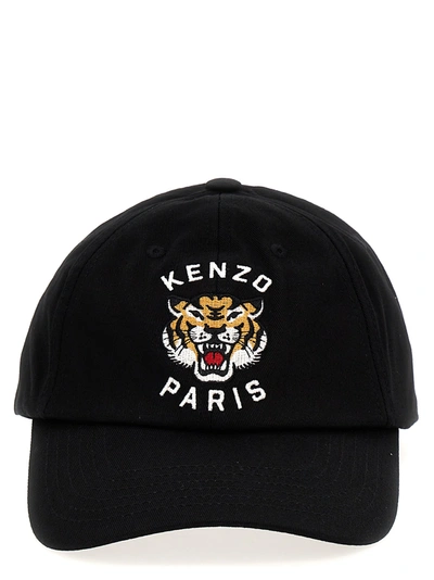 Shop Kenzo Logo Cap Hats Black