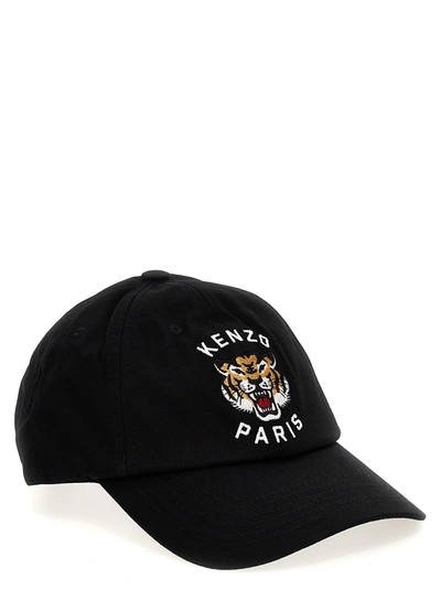 Shop Kenzo Logo Cap Hats Black