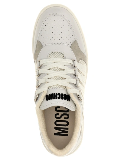 Shop Moschino Logo Sneakers Multicolor