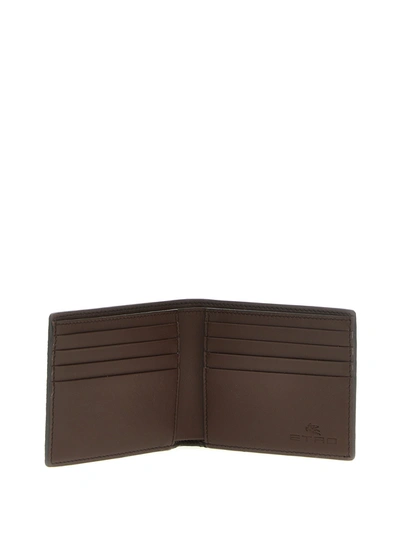 Shop Etro Paisley Wallet Wallets, Card Holders Brown