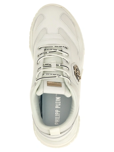 Shop Philipp Plein Predator Sneakers White