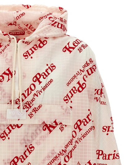 Shop Kenzo ' By Verdy' Waterproof Hooded Jacket In Multicolor