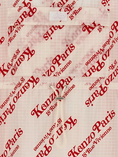 Shop Kenzo ' By Verdy' Waterproof Hooded Jacket In Multicolor