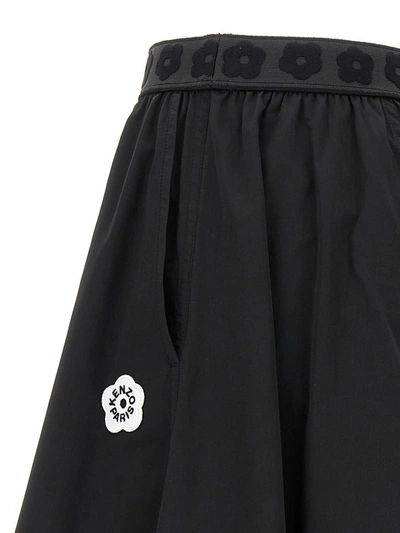 Shop Kenzo 'boke 2,0' Mini Skirt In Black
