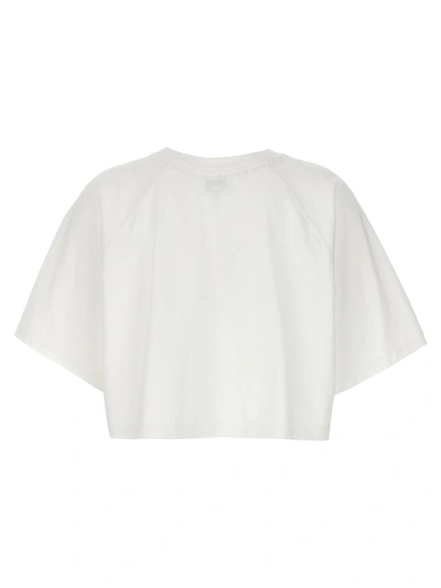 Shop Kenzo Cropped T-shirt In White