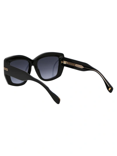 Shop Marc Jacobs Sunglasses In 7c59o Black Crystal