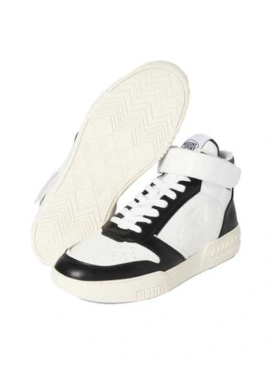 Shop Missoni Basket New High Sneakers In White