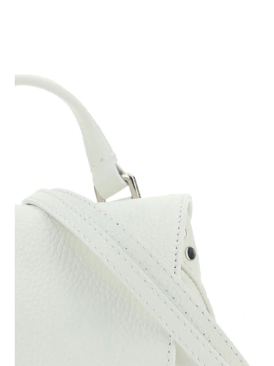 Shop Zanellato Shoulder Bags In Bianco Latte