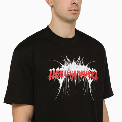 Shop 44 Label Group Speed Demon Print Black Crew-neck T-shirt Men