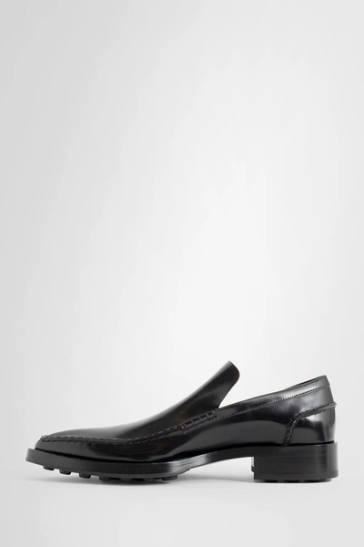 Shop Jil Sander Woman Black Loafers
