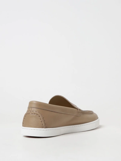 Christian Louboutin Loafers  Men Color Beige In Cream