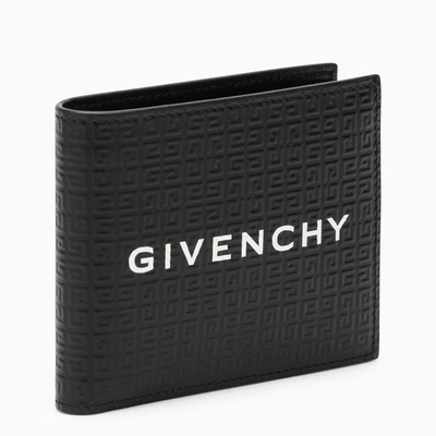 Shop Givenchy Black Leather 4g Wallet Men