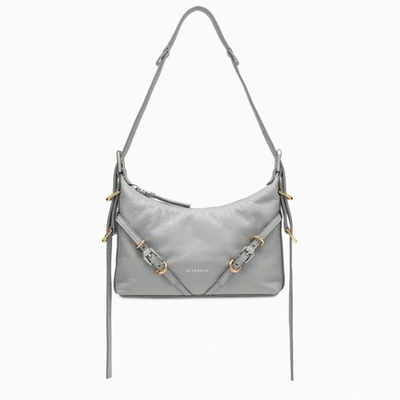 Shop Givenchy Mini Voyou Light Grey Bag Women In Gray