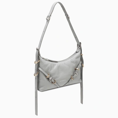 Shop Givenchy Mini Voyou Light Grey Bag Women In Gray