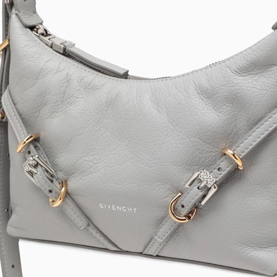 Shop Givenchy Mini Voyou Light Grey Bag Women In Gray