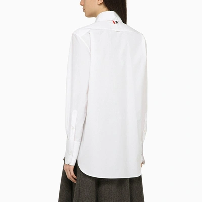 Shop Thom Browne White Cotton Shirt Women