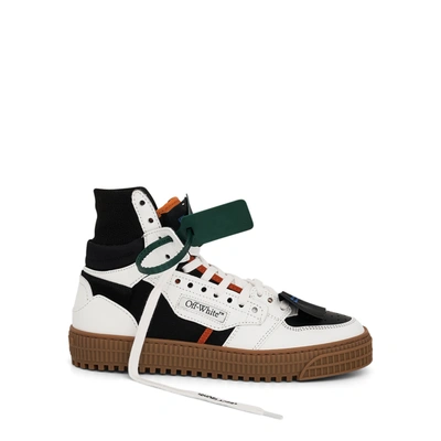 Shop Off-white 3.0 Logo Court Calf Leather Sneakers