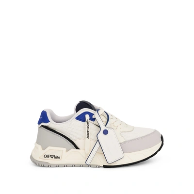 Shop Off-white Kick Off Sneaker In Colour White/navy Blue
