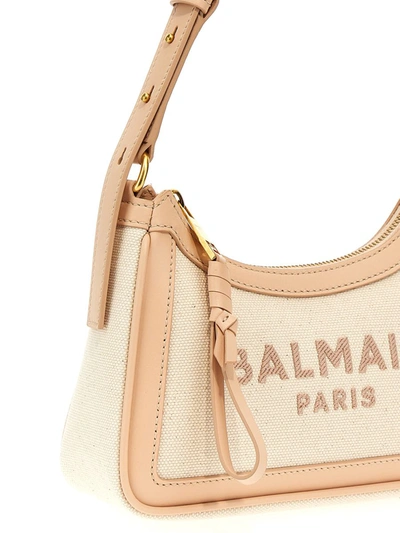 Shop Balmain 'b-army' Shoulder Bag In Pink